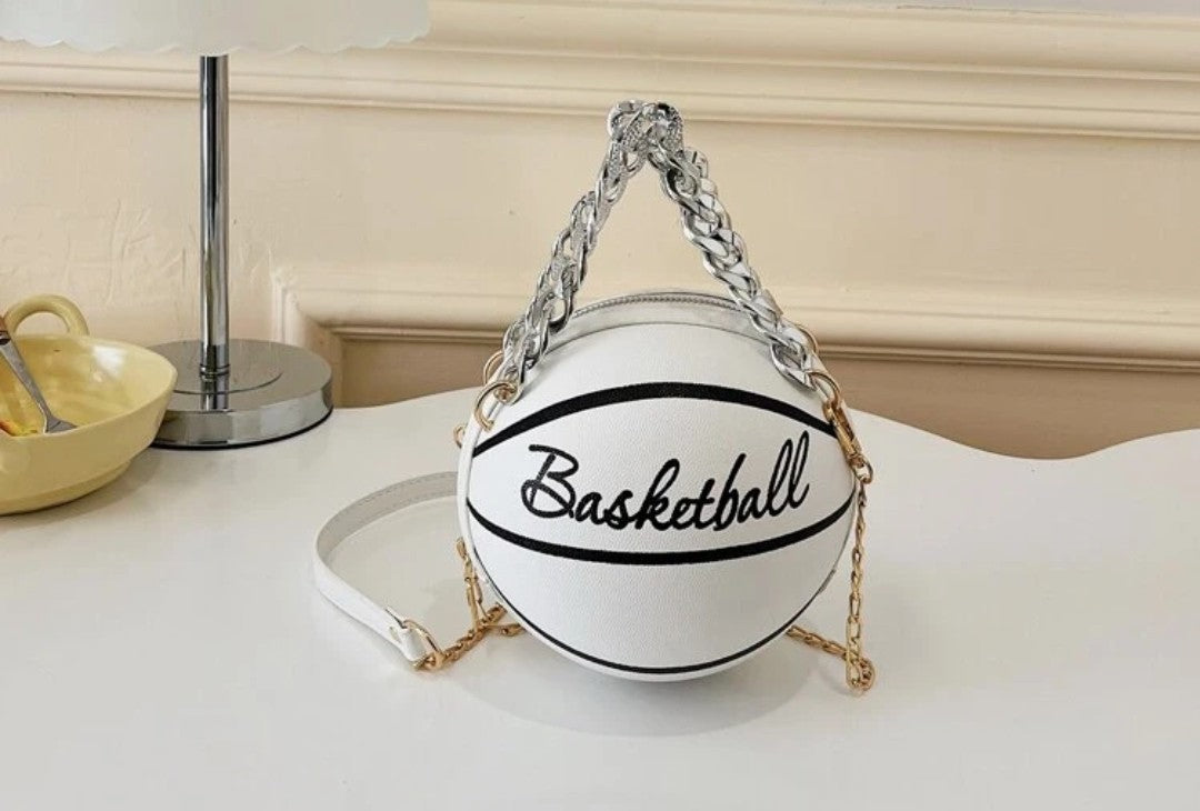 Basketball handbag deals