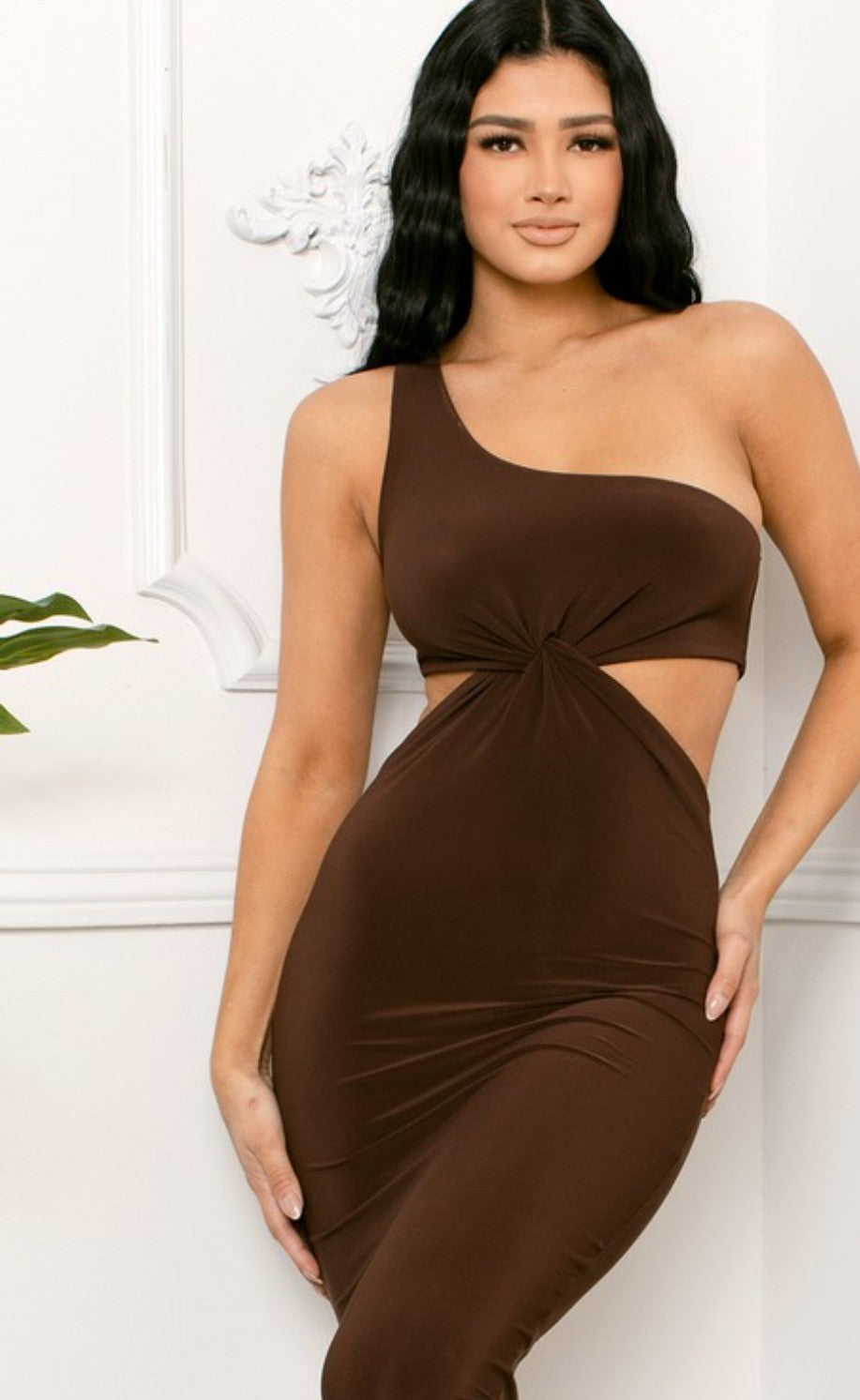 Mocha Midi Dress