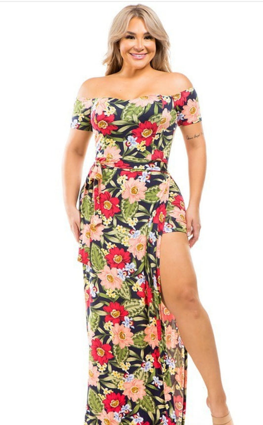 Floral fantasies dress